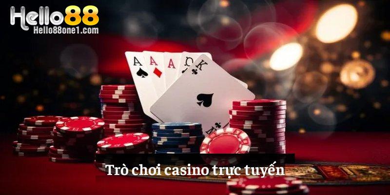 Nổi bật với trò chơi casino trực tuyến